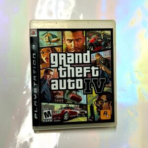 Grand theft auto 4 PS3 game